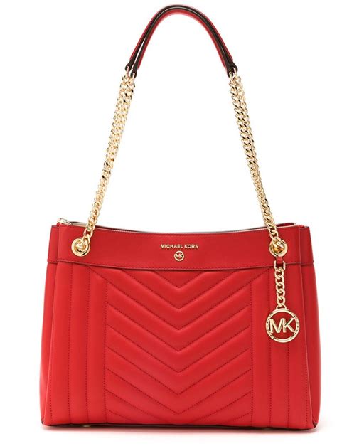 Michael Michael Kors Susan Quilted Shoulder Bag 